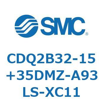 薄形シリンダ CDQ2B32-15 SMC