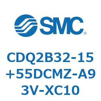 薄形シリンダ CDQ2B32-15 SMC