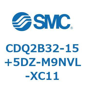薄形シリンダ CDQ2B32-15 SMC