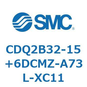 薄形シリンダ CDQ2B32-15 SMC