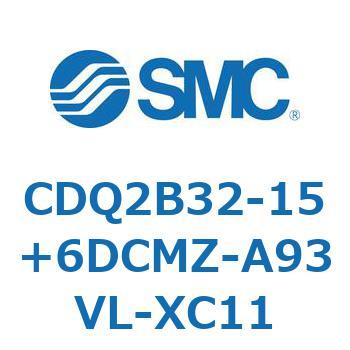薄形シリンダ CDQ2B32-15 SMC