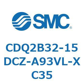 薄形シリンダ CDQ2B32-15 SMC