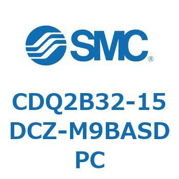 薄形シリンダ CDQ2B32-15 SMC
