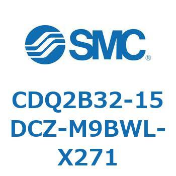 薄形シリンダ CDQ2B32-15 SMC