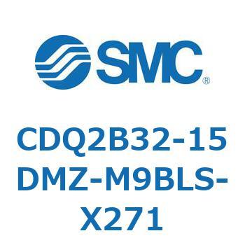 薄形シリンダ CDQ2B32-15 SMC