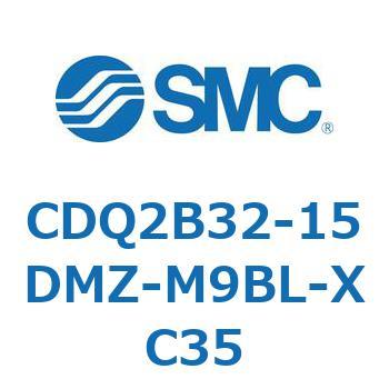 薄形シリンダ CDQ2B32-15 SMC