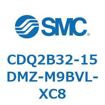 薄形シリンダ CDQ2B32-15 SMC