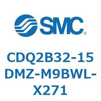 薄形シリンダ CDQ2B32-15 SMC