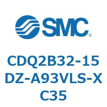 薄形シリンダ CDQ2B32-15 SMC