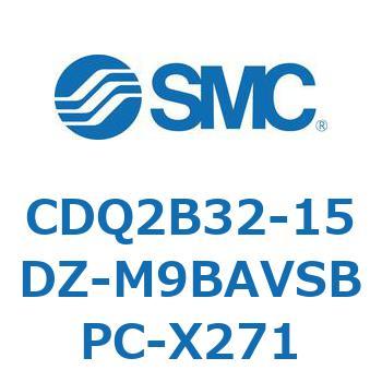 薄形シリンダ CDQ2B32-15 SMC