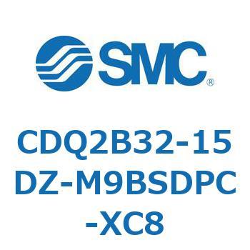 薄形シリンダ CDQ2B32-15 SMC