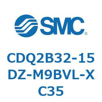 薄形シリンダ CDQ2B32-15 SMC