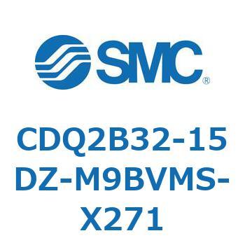 薄形シリンダ CDQ2B32-15 SMC