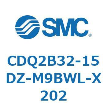 薄形シリンダ CDQ2B32-15 SMC