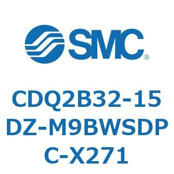 薄形シリンダ CDQ2B32-15 SMC