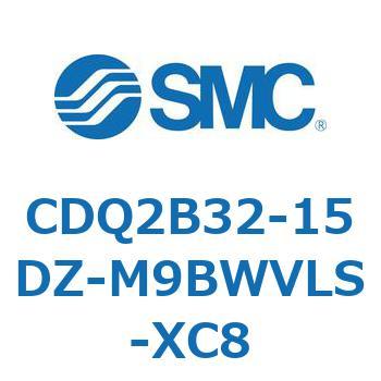 薄形シリンダ CDQ2B32-15 SMC