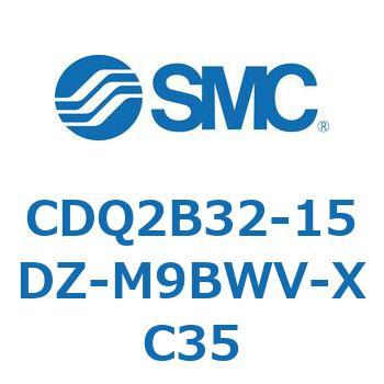 薄形シリンダ CDQ2B32-15 SMC