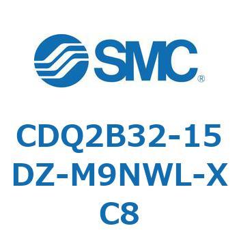 薄形シリンダ CDQ2B32-15 SMC