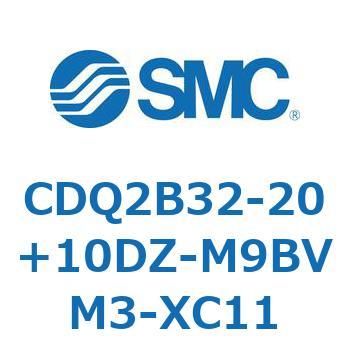 薄形シリンダ CDQ2B32-20 SMC