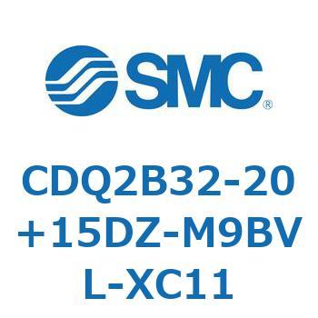 薄形シリンダ CDQ2B32-20 SMC