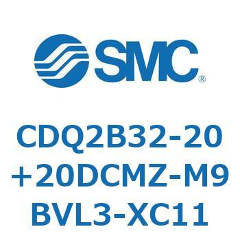 薄形シリンダ CDQ2B32-20 SMC