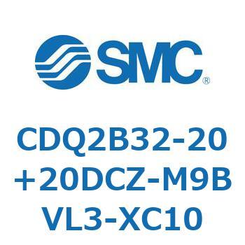 薄形シリンダ CDQ2B32-20 SMC