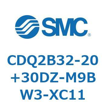 薄形シリンダ CDQ2B32-20 SMC