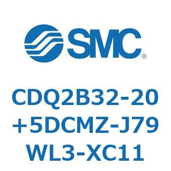 薄形シリンダ CDQ2B32-20 SMC
