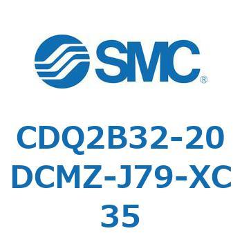 薄形シリンダ CDQ2B32-20 SMC
