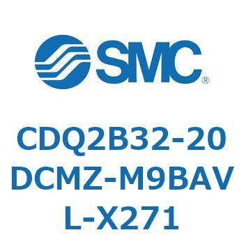 薄形シリンダ CDQ2B32-20 SMC