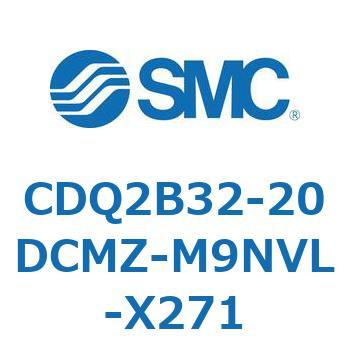 薄形シリンダ CDQ2B32-20 SMC