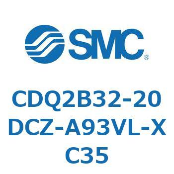 薄形シリンダ CDQ2B32-20 SMC