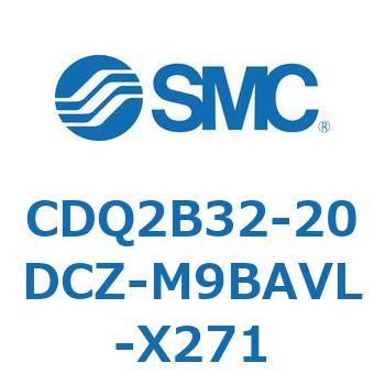 薄形シリンダ CDQ2B32-20 SMC
