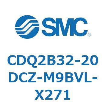 薄形シリンダ CDQ2B32-20 SMC