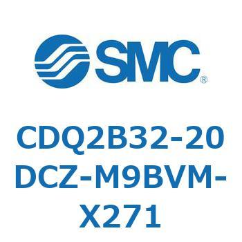 薄形シリンダ CDQ2B32-20 SMC