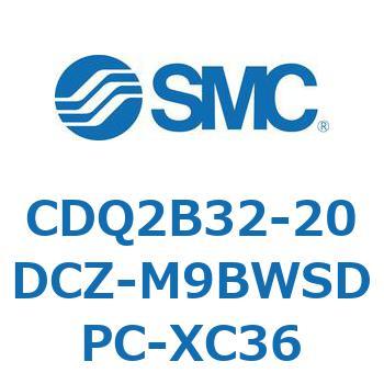薄形シリンダ CDQ2B32-20 SMC