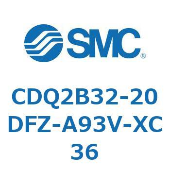 薄形シリンダ CDQ2B32-20 SMC