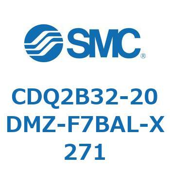 薄形シリンダ CDQ2B32-20 SMC