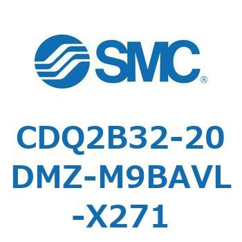 薄形シリンダ CDQ2B32-20 SMC