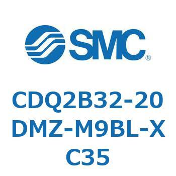 薄形シリンダ CDQ2B32-20 SMC