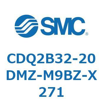薄形シリンダ CDQ2B32-20 SMC