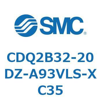 薄形シリンダ CDQ2B32-20 SMC
