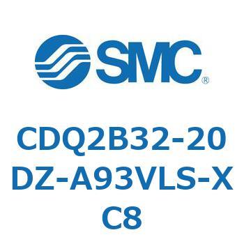 薄形シリンダ CDQ2B32-20 SMC