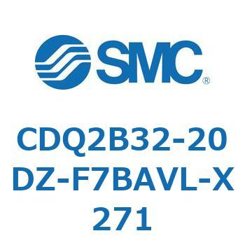 薄形シリンダ CDQ2B32-20 SMC