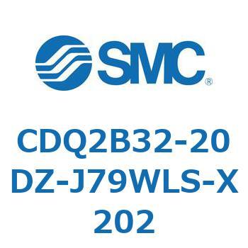 薄形シリンダ CDQ2B32-20 SMC