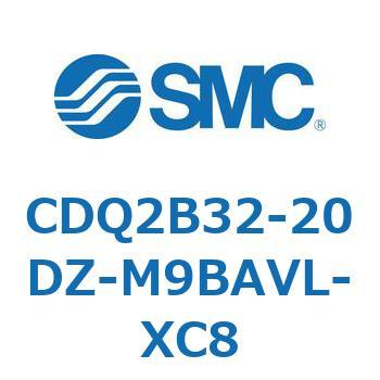 薄形シリンダ CDQ2B32-20 SMC