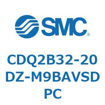 薄形シリンダ CDQ2B32-20 SMC