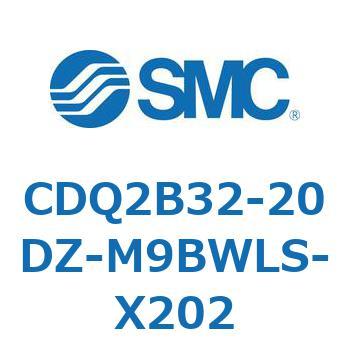 薄形シリンダ CDQ2B32-20 SMC