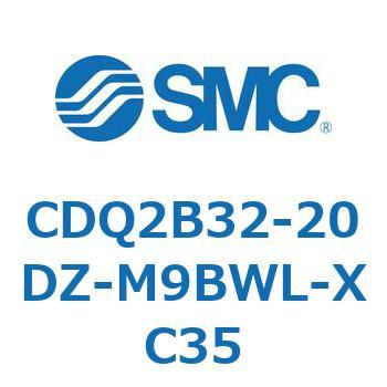 薄形シリンダ CDQ2B32-20 SMC
