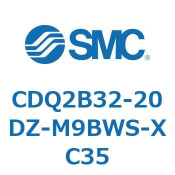 薄形シリンダ CDQ2B32-20 SMC